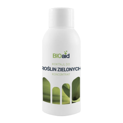 BIOaid Koktajl do Roślin Zielonych 100ml – koncentrat wspierający wzrost i zdrową kondycję roślin