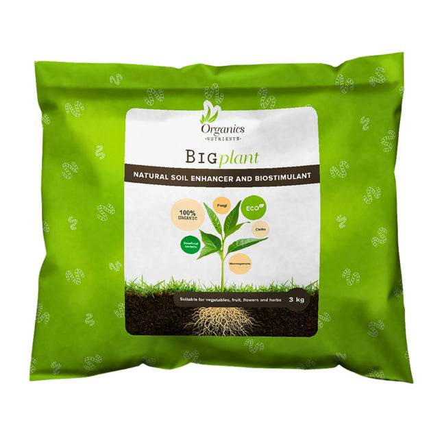 BIG PLANT 3kg - organiczny nawóz i biostymulator uniwersalny