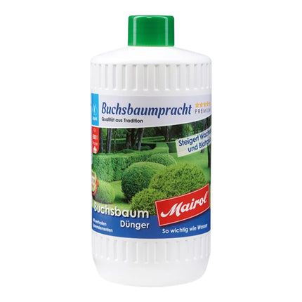 Buchsbaumpracht 1L Mairol - nawóz do bukszpanów, żywopłotów i krzewów