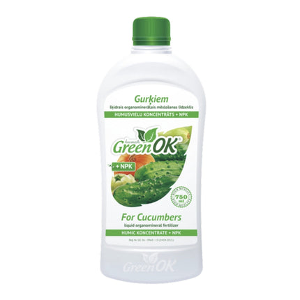 Nawóz humusowy do ogórków i roślin dyniowatych 750 ml GreenOK