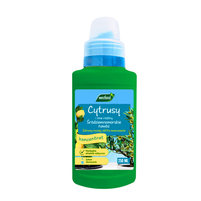 Westland Nawóz do cytrusów 250ml - Koncentrat „Zdrowy rozwój, obfite owocowanie”