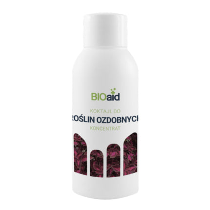BIOaid Koktajl do Roślin Ozdobnych 100ml – koncentrat wspierający wzrost i zdrowy rozwój roślin