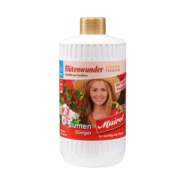 Blütenwunder 1L Mairol - specjalistyczny nawóz do roślin kwitnących