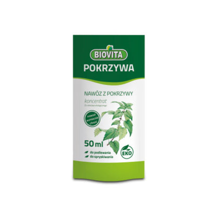 Nawóz z pokrzywy Koncentrat 50ML BIOVITA