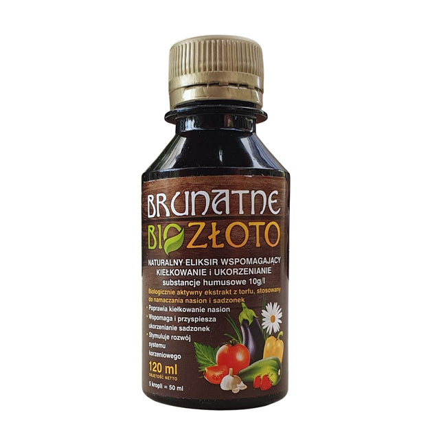 Brunatne BIO Złoto 120 ml - eliksir wspomagający kiełkowanie