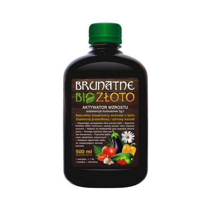 Brunatne BIO Złoto 500 ml - ekologiczny aktywator wzrostu