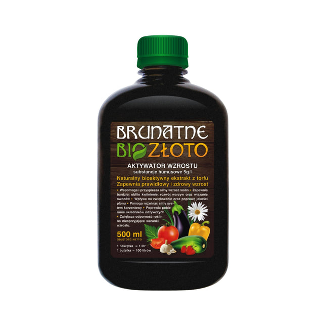 Brunatne BIO Złoto 500 ml - ekologiczny aktywator wzrostu