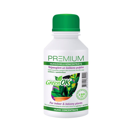 Koncentrat humusowy do roślin domowych i balkonowych 120 ml GreenOK