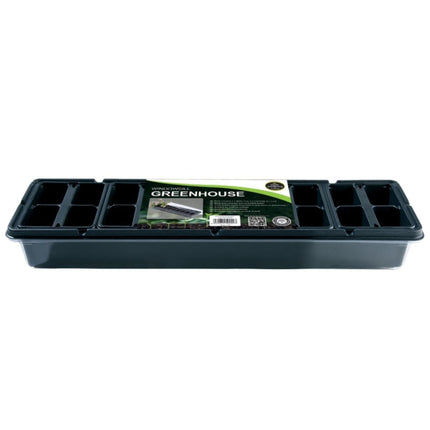 Windowsill Greenhouse Garland – mini szklarenka na parapet do wysiewu nasion i sadzonek (20 otworów)
