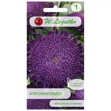 Aster chiński Książęcy fioletowy - Callistephus chinensis