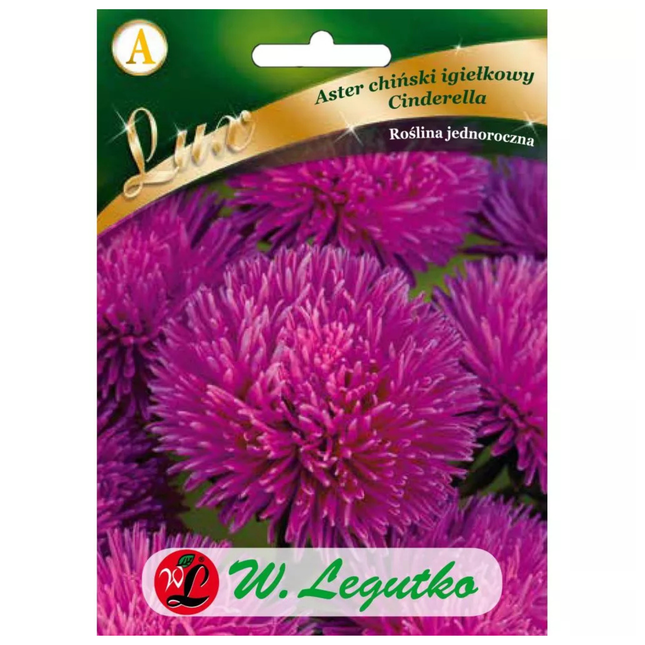 Aster chiński igiełkowy Cinderella - Callistephus chinensis