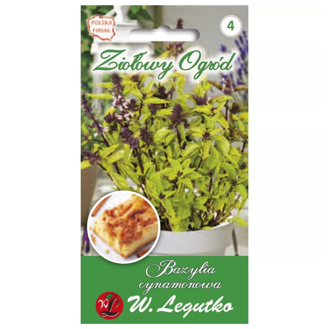 Bazylia właściwa Cinnamon - Ocimum basilicum