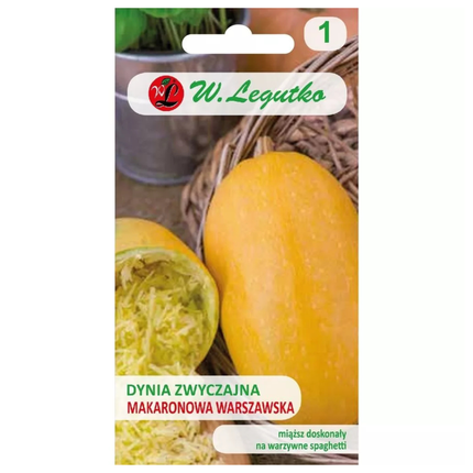 Moliūgų veislė makaroninė Warszawska - Cucurbita pepo