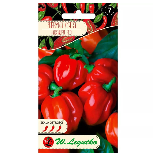 Kineska paprika Habanero crvena - Capsicum chinense