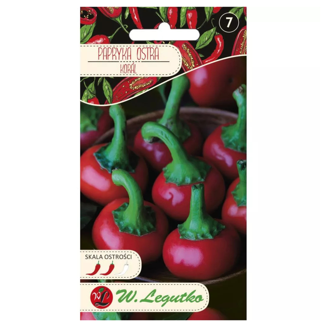 Ljuta paprika Koral - Capsicum annuum