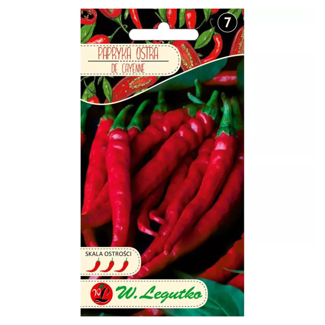 Ljuta paprika de Cayenne - Capsicum annuum