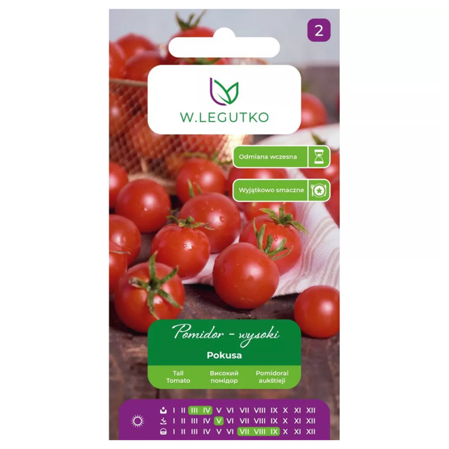 Visoki vrtni rajčica Pokusa - Solanum lycopersicum