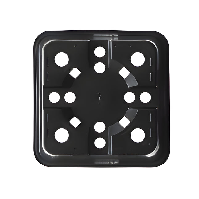 Doniczka produkcyjna kwadratowa 9x9x9,5 cm 0,5 L Desch – dno z otworami drenażowymi