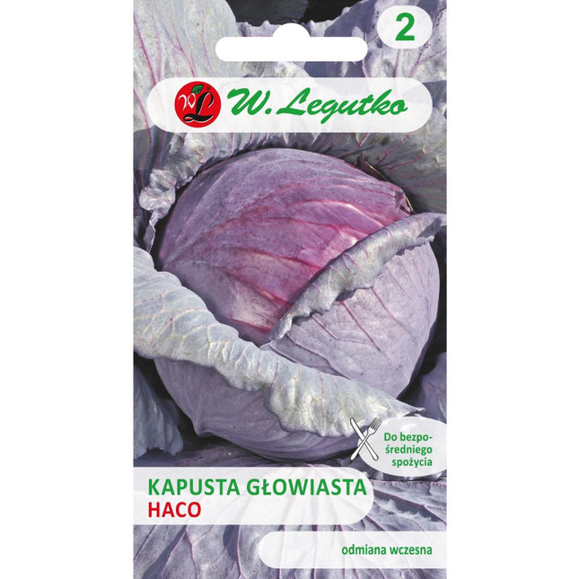 Kapusta głowiasta czerwona Haco - Brassica oleracea var. capitata f. rubra