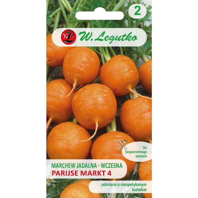 Marchew wczesna Parijse Markt 4 - Daucus carota