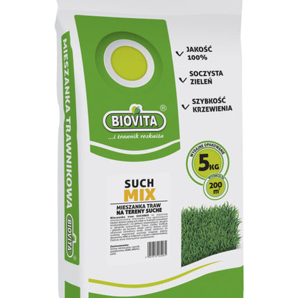 Mieszanka traw Suchmix 0,9kg BIOVITA