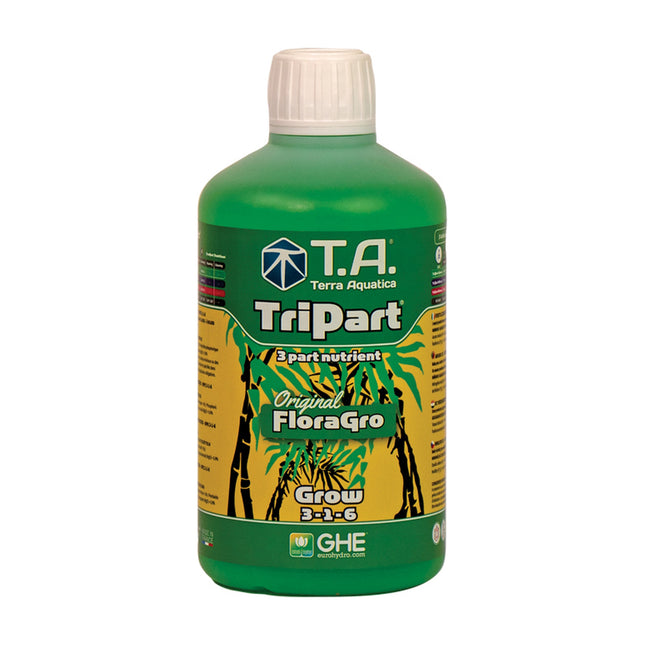 Terra Aquatica TriPart Grow (FloraGro) 500 ml – nawóz mineralny na wzrost
