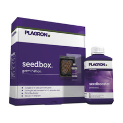Plagron Seedbox – zestaw do kiełkowania nasion z 12 kostkami i Seedbooster 250 ml