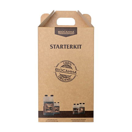 Canna BioCanna Starterkit – zestaw startowy organicznych nawozów do uprawy w ziemi