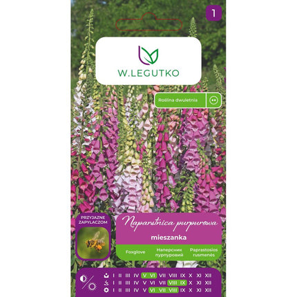 Naparstnica purpurowa mieszanka - Digitalis purpurea