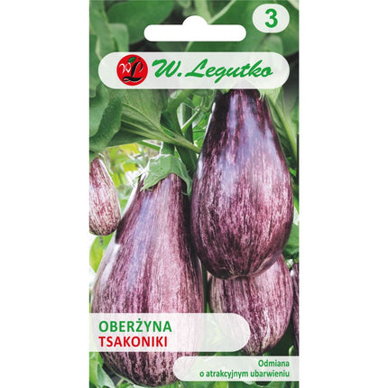 Oberżyna Tsakoniki - Solanum melongena