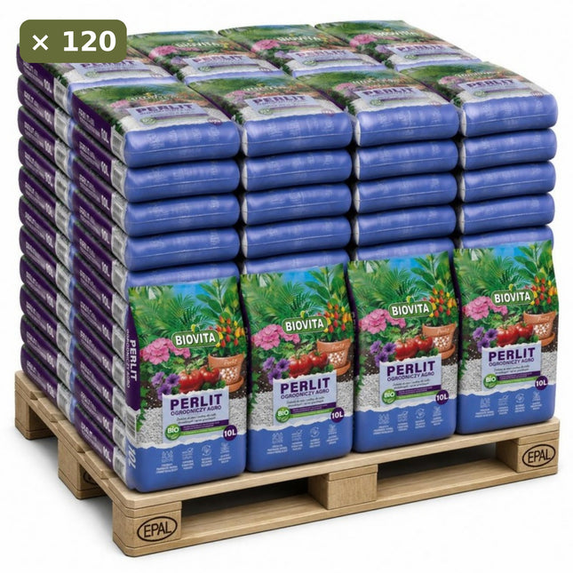 Perlit ogrodniczy Agro 10L BIOVITA – paleta 120 szt.