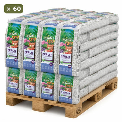 Perlit ogrodniczy Agro 18L BIOVITA – paleta 60 szt.