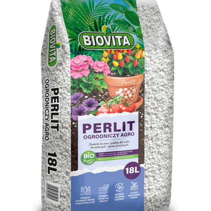 Perlit ogrodniczy Agro 18L BIOVITA – worek
