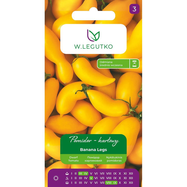 Pomidor Banana Legs - Solanum lycopersicum